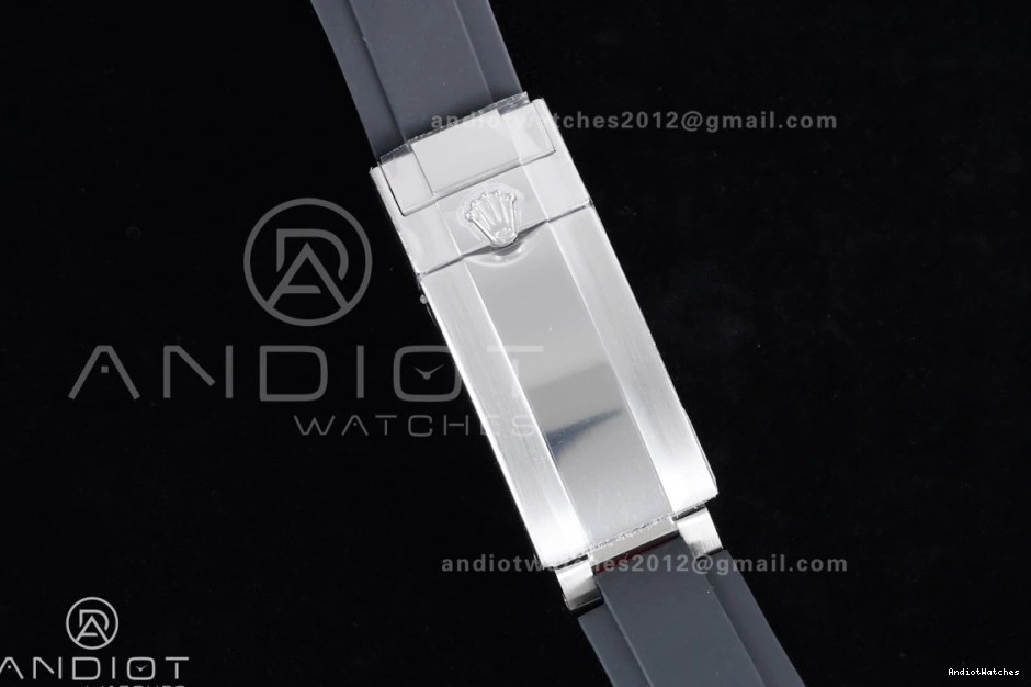 SoftTouch Diamonds Strap Silver Daytona VS4131 on Dial Edition 816 Oysterflex 1:1 VSF Best Black V2 (Weighted) 126519 1123